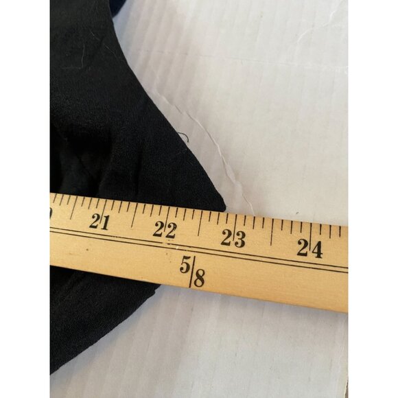 Zenobia Womens NWT Black Button Down Sleeveless Lined Jumpsuit with Belt Size 3X - Picture 10 of 12